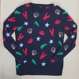 Talbots down by the sea nautical sweater